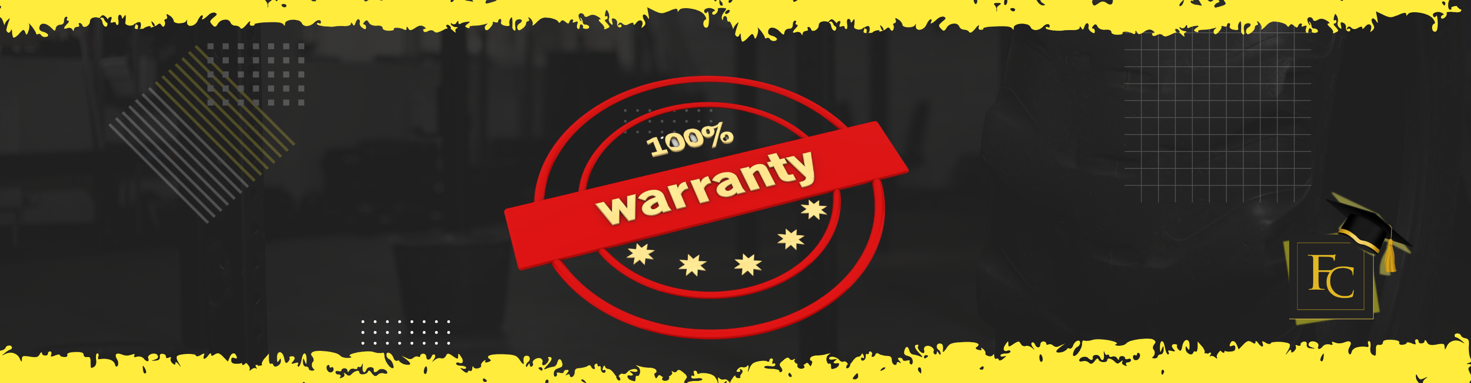 A red warranty seal for Floor Concepts blog post on how to avoid voiding your flooring warranty