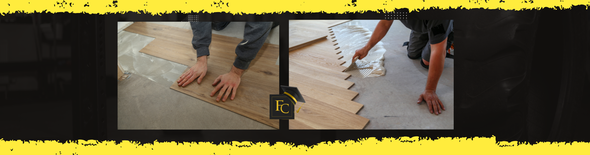 Comparison of floating LVP plank installation versus glue-down vinyl flooring application