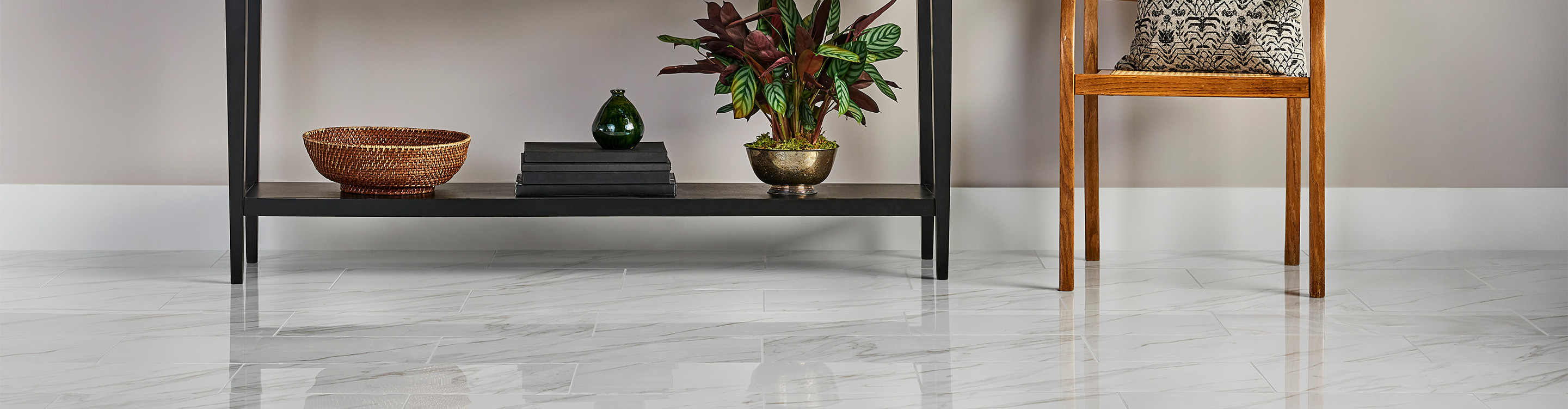 Stone look floor