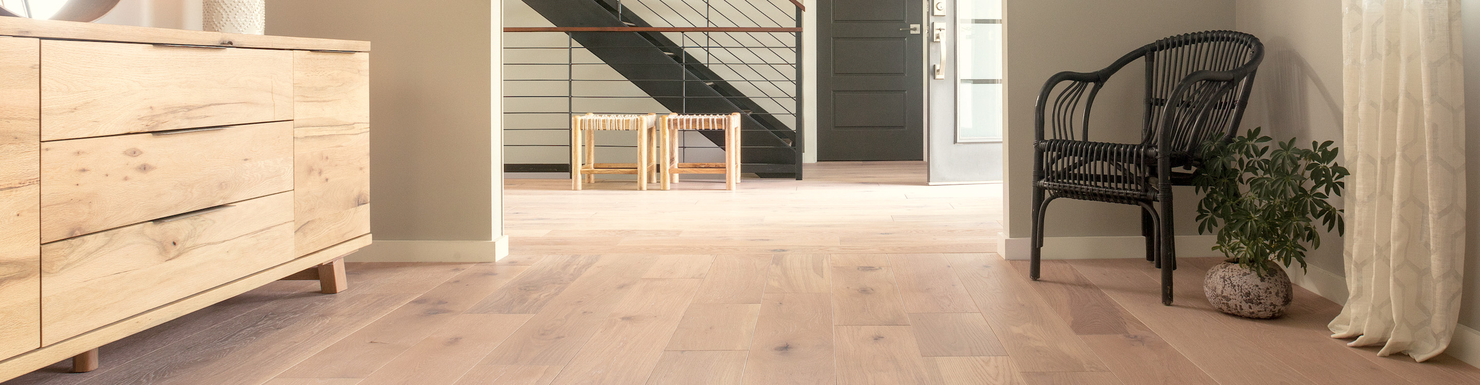 luxurious hardwood flooring