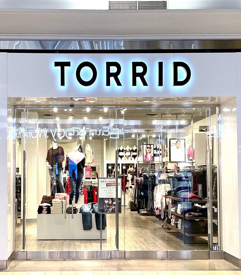 Torrid mall store with commercial flooring by Floor Concepts