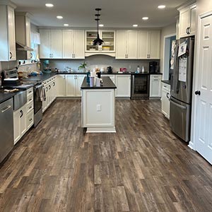 kitchen flooring in Wilmington, DE.