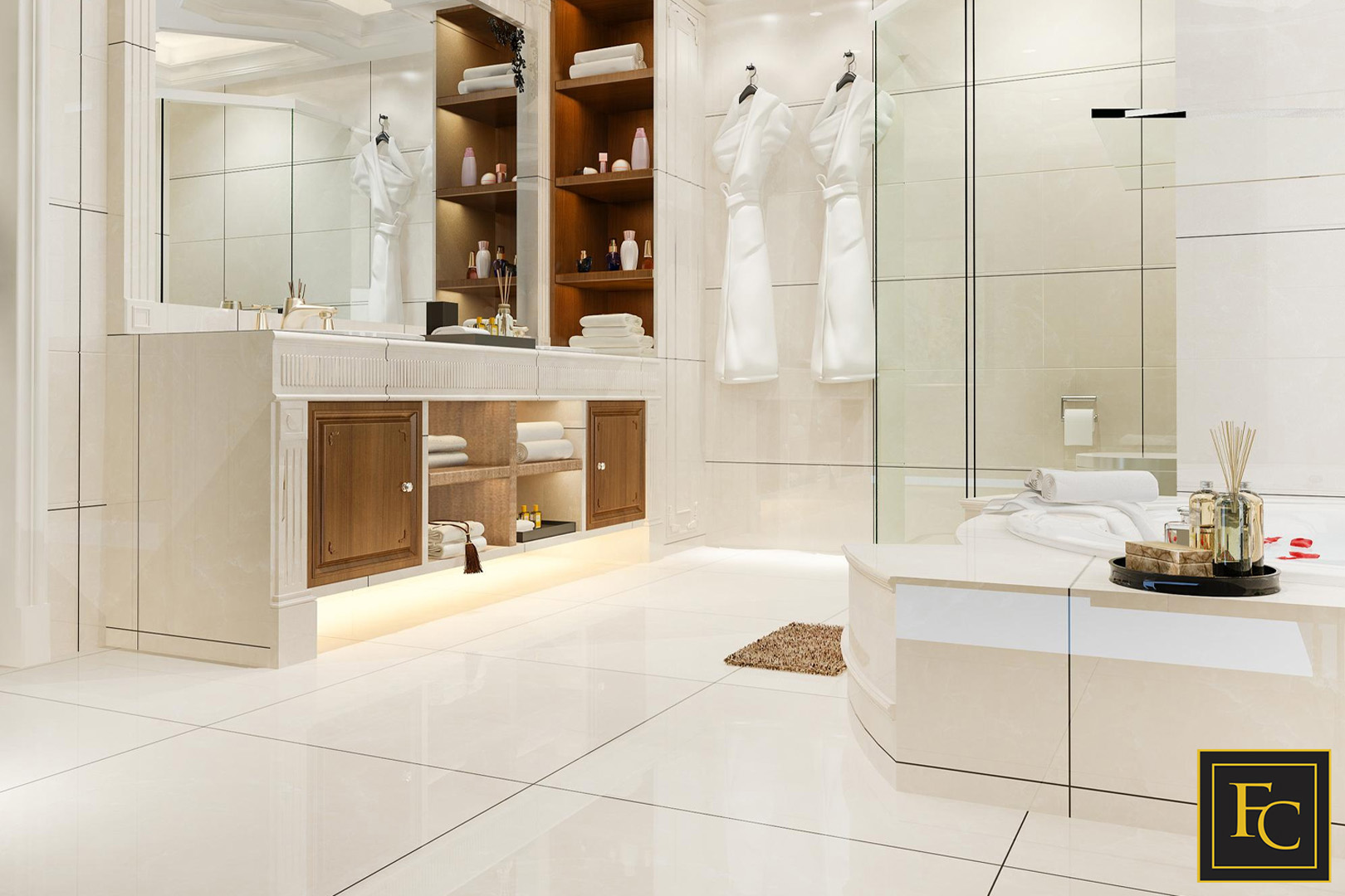 Tile bathroom Floor