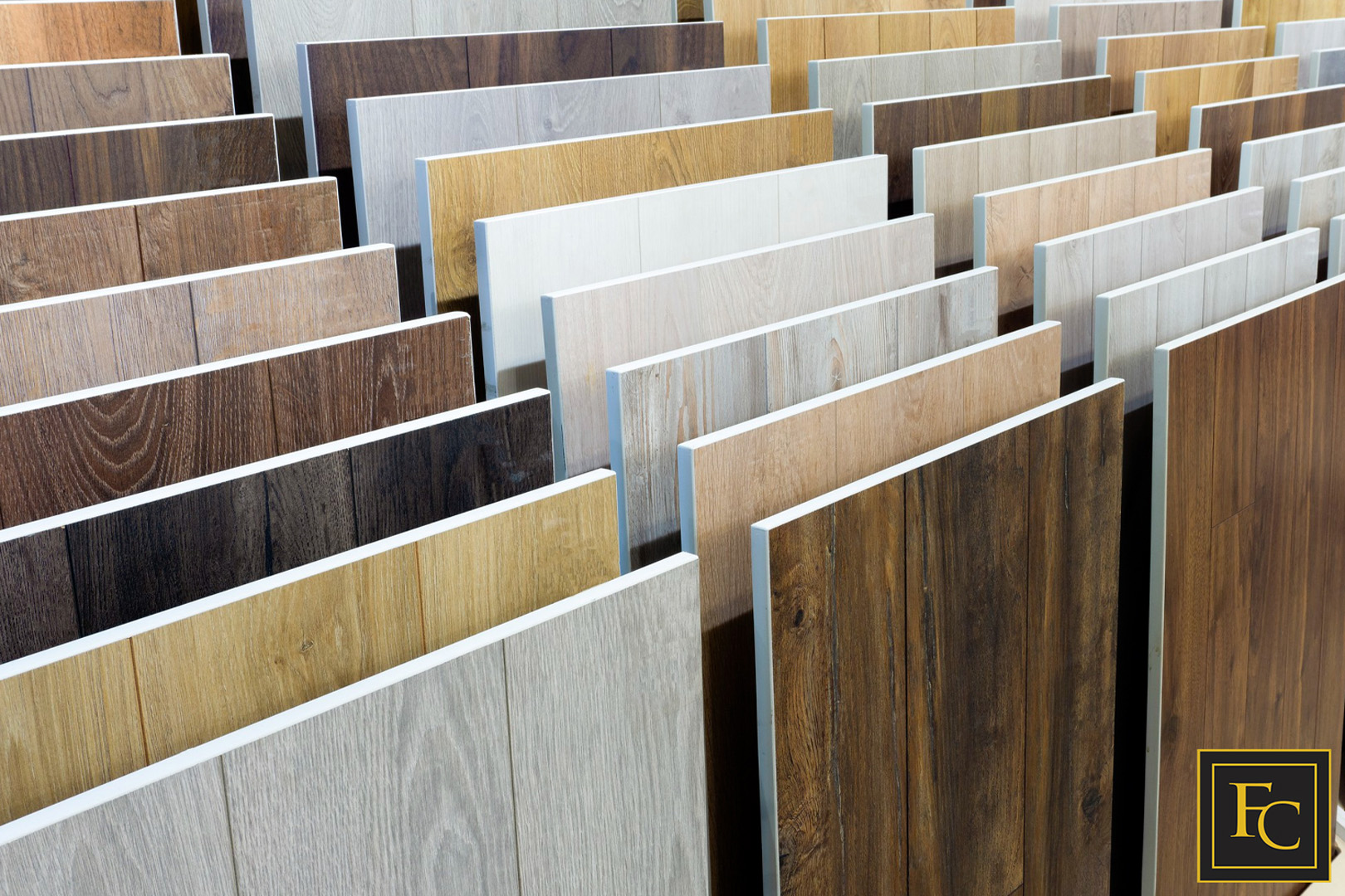 Flooring Selection in our showroom